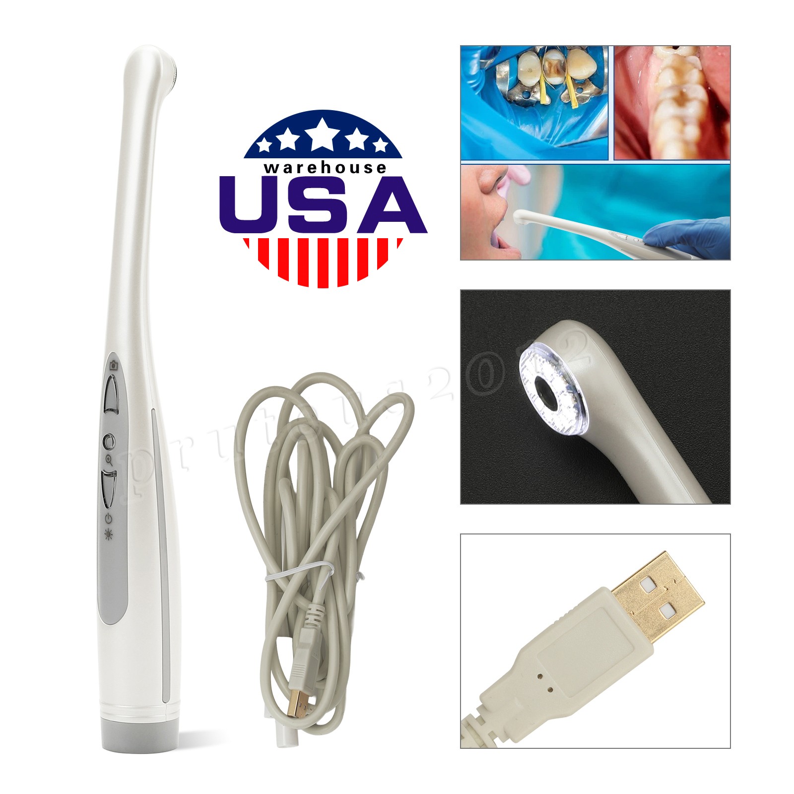 (USB 2.0) Dental Intraoral Camera Imaging Unit