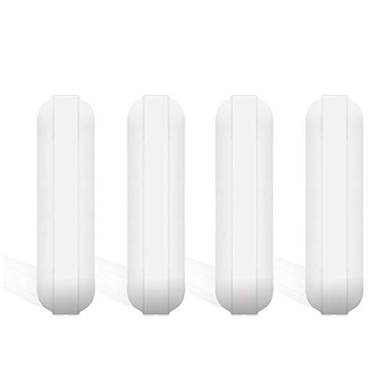 4 Pcs 30mm(1.18 inch) Magnetic Stir Bar,PTFE,White