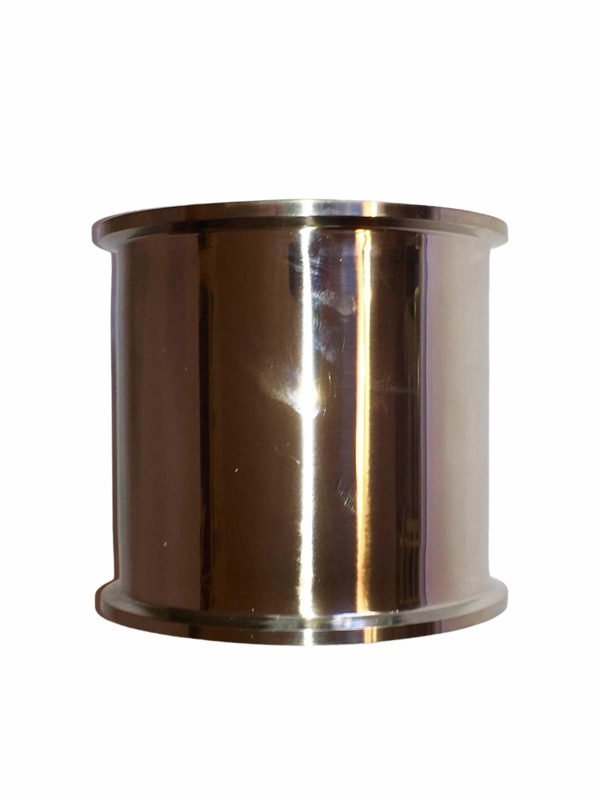 6″ X 6″ SS304 Tri Clamp Open Spool for Closed Loop Extractor No welded Bottom