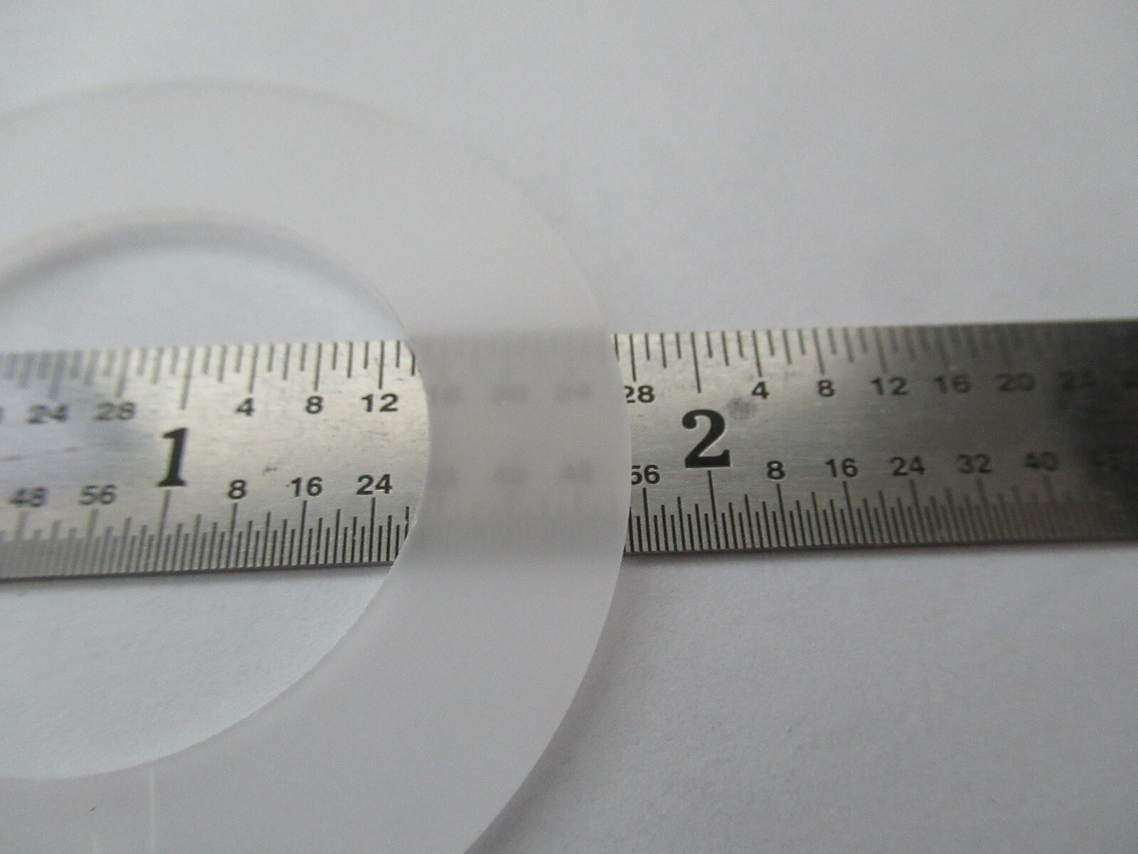 BLANK PIEZOELECTRIC QUARTZ CRYSTAL X-CUT UNPLATED PIEZO SENSOR AS PIC #F5-A-70