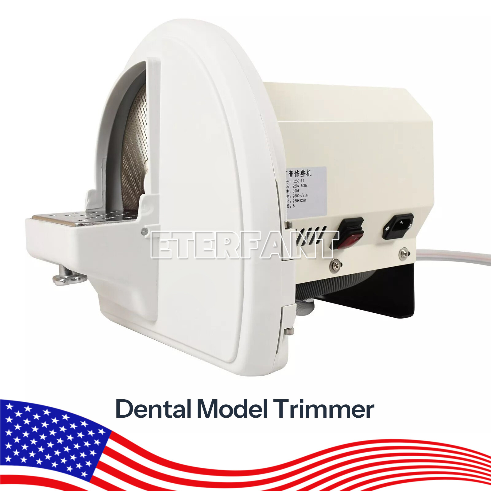 Dental Lab Equipment Plaster Model Arch Trimmer with Diamond Disc Wheel