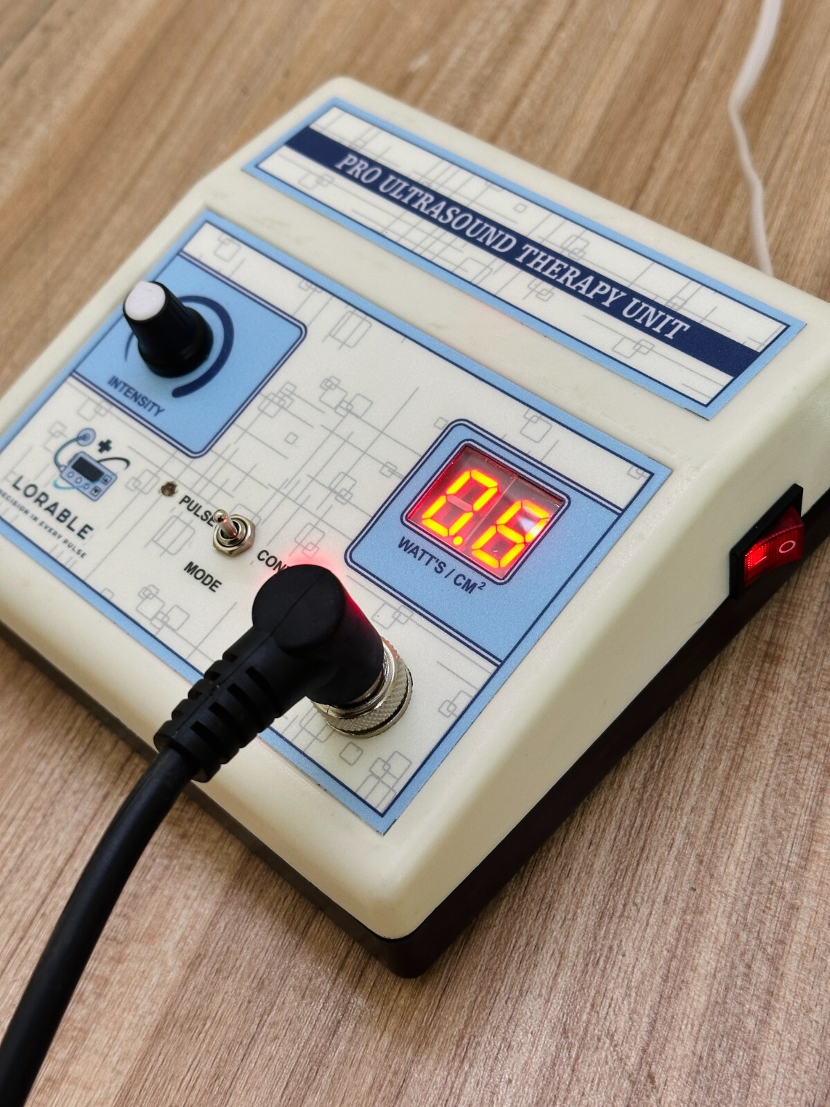 Compact & Portable Home Use Pro Ultrasound Therapy Unit 1 MHz