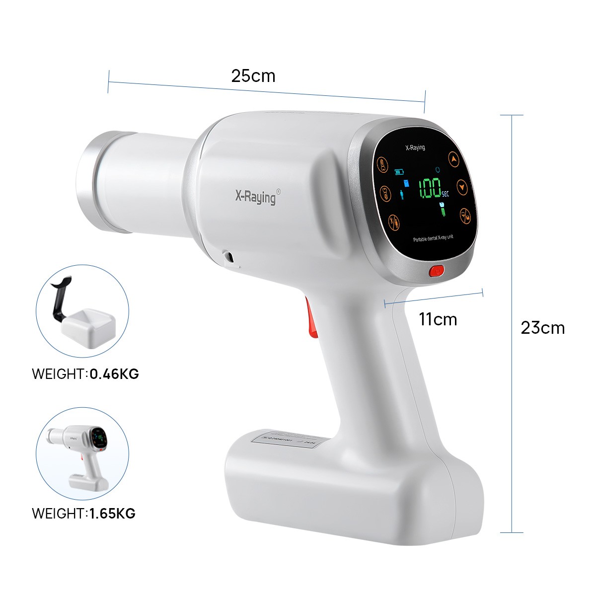 Dental Mobile Unit Portable Ray Digital Machine no Shield