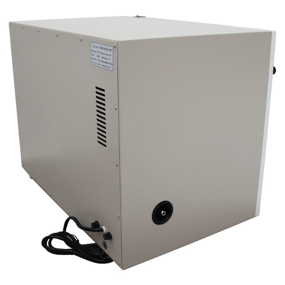 1400W 110V Vacuum Drying Oven Lab Drying Heating Treatment Cabinet with 4Shelves