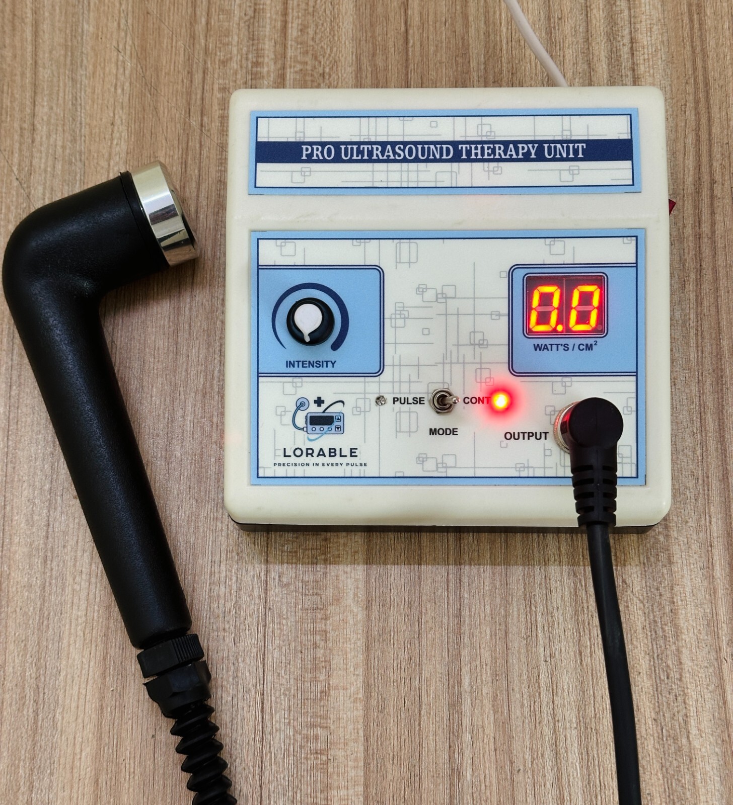 Compact & Portable Home Use Pro Ultrasound Therapy Unit 1 MHz
