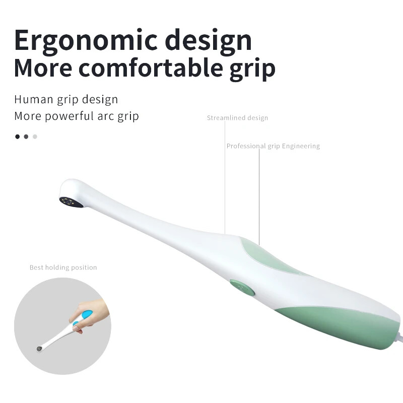 Dental Camera 1080p HD Oral Intraoral Endoscope Adjustable 6 LED Light USB hnk