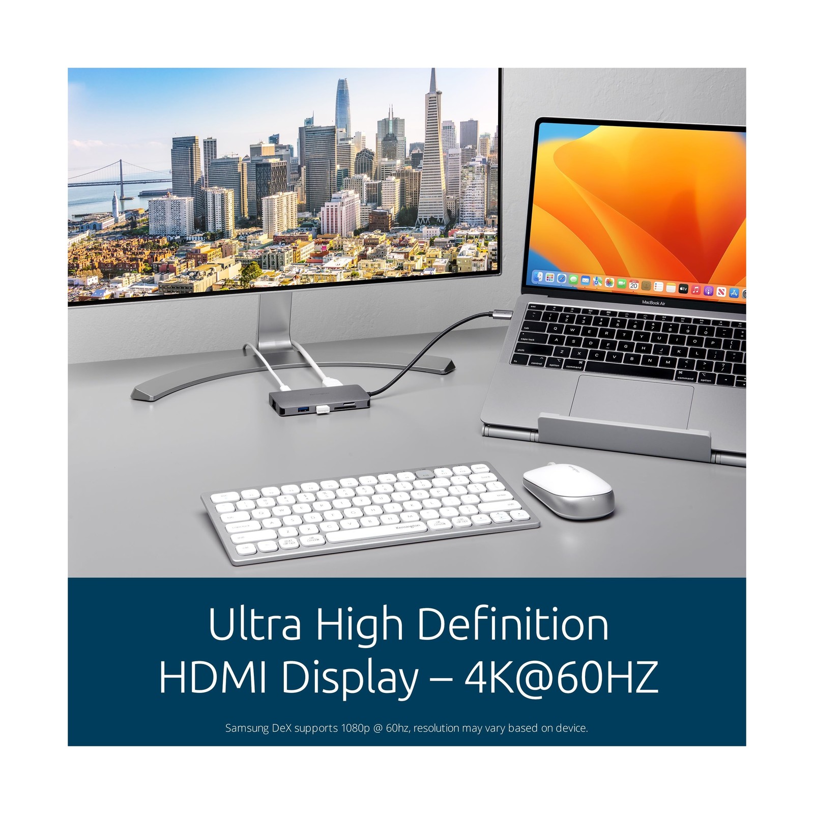 Kensington UH1400P 8-in-1 USB-C Hub with 85W Pass Through Charging … Fast Ship