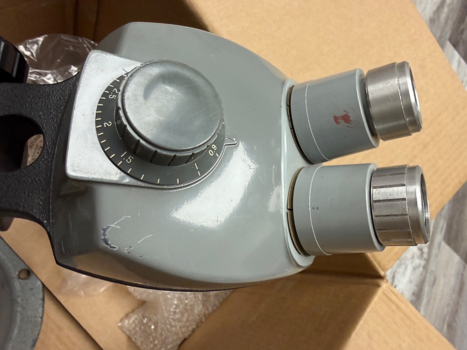 Bausch & Lomb StereoZoom Microscope w/Adjustable Boom Stand