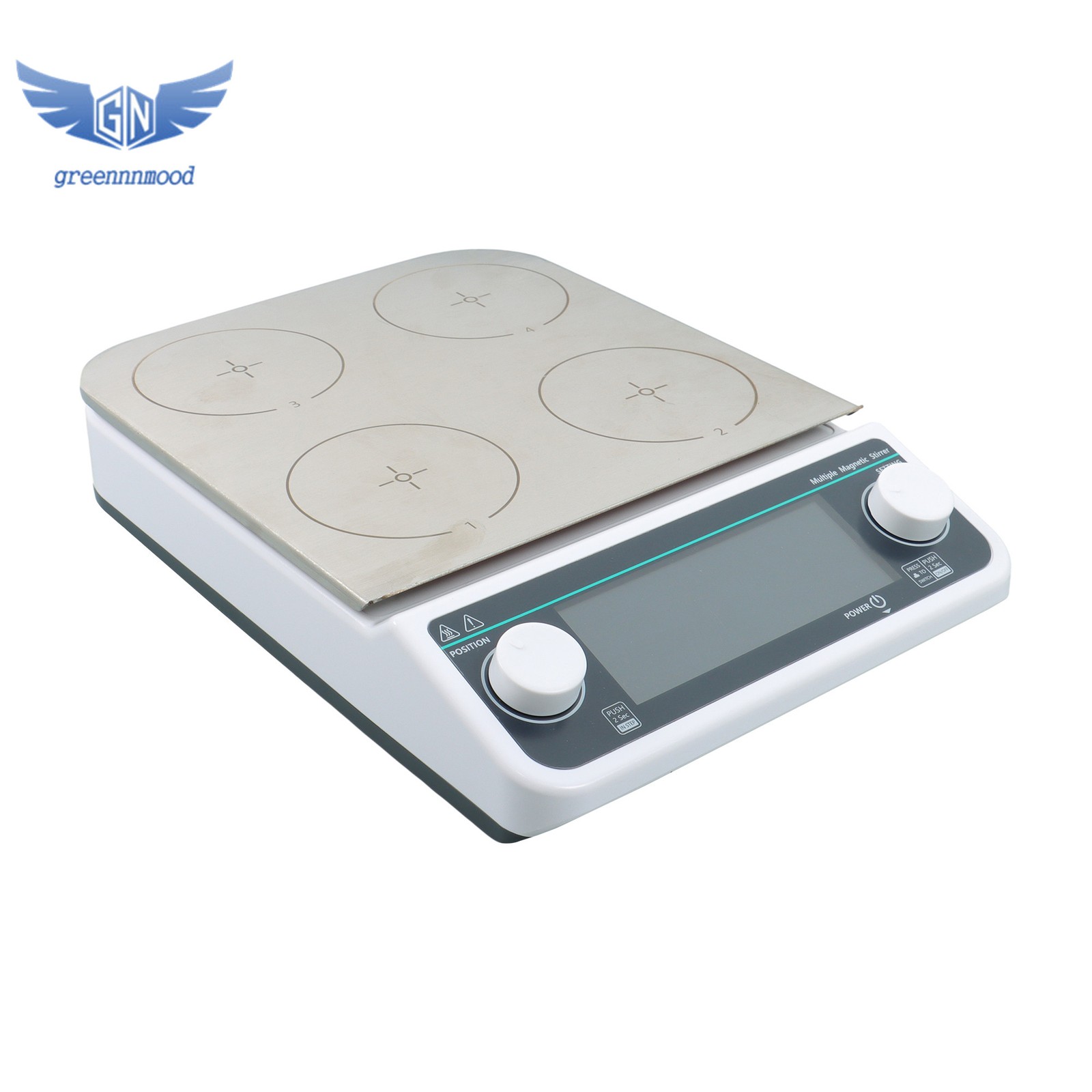 4 Position Digital Magnetic Stirrer Lab Magnetic Stirrer Mixer With Heating