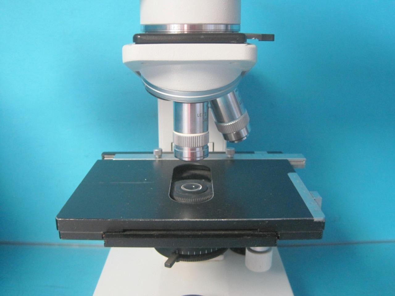 Leitz Laborlux 12W 513547 Microscope 020-435.025 Binocular Head 512661 Objective