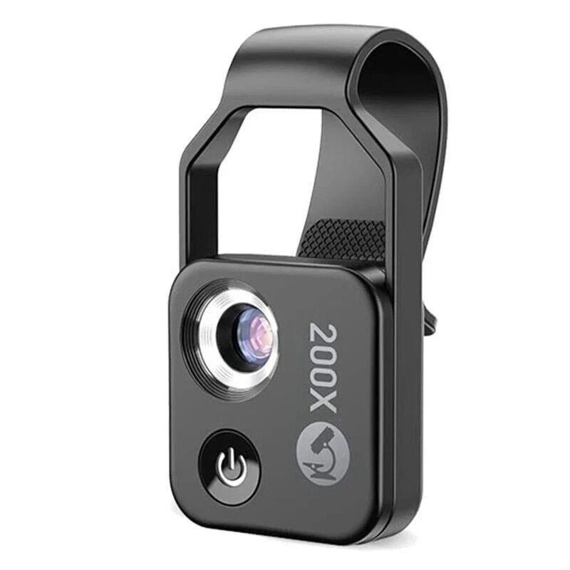Nano Zoom 200x with Cpl for Iphone Nanozoom Magnification Portable & App—-