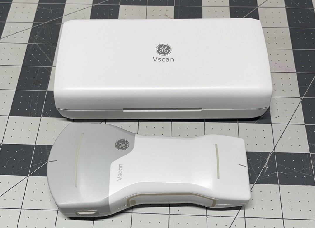 GE VScan Air CL Portable Handheld Ultrasound – Tablet, Case, & Charger Included