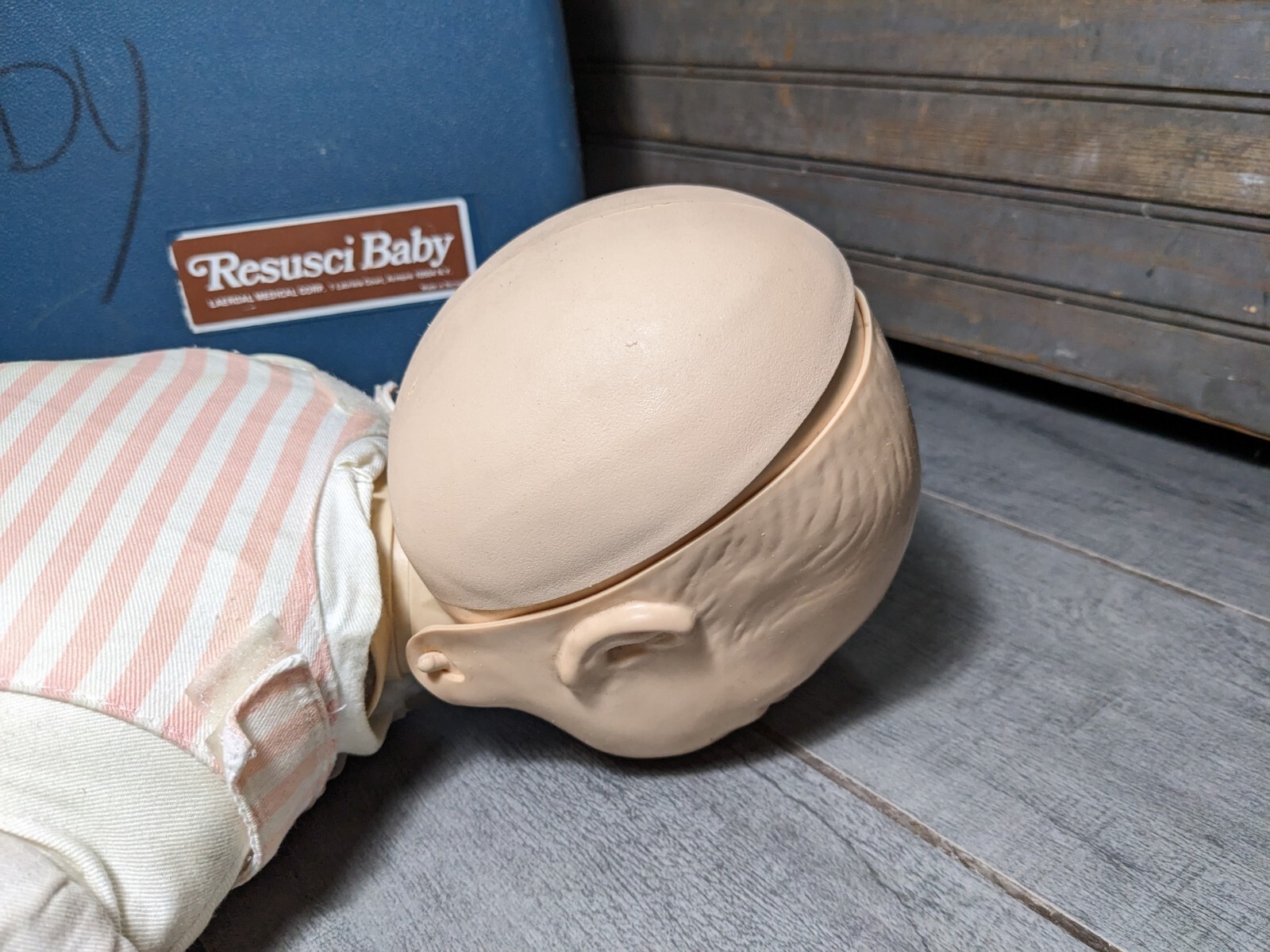 Laerdal Medical Resusci Baby Infant CPR Training Manikin in Hard Case Norway
