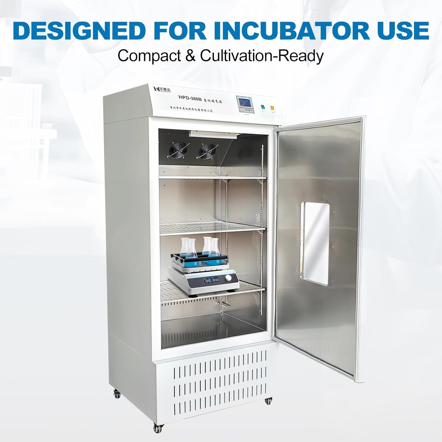 Oscillator Lab Mixer Orbital Shaker timer 40-300RPM 20mm Amplitude LCD Display