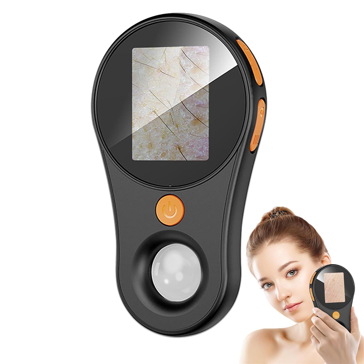 Skin Analyzer Machine Wireless Portable Digital Microscope with 1080P IPS Screen