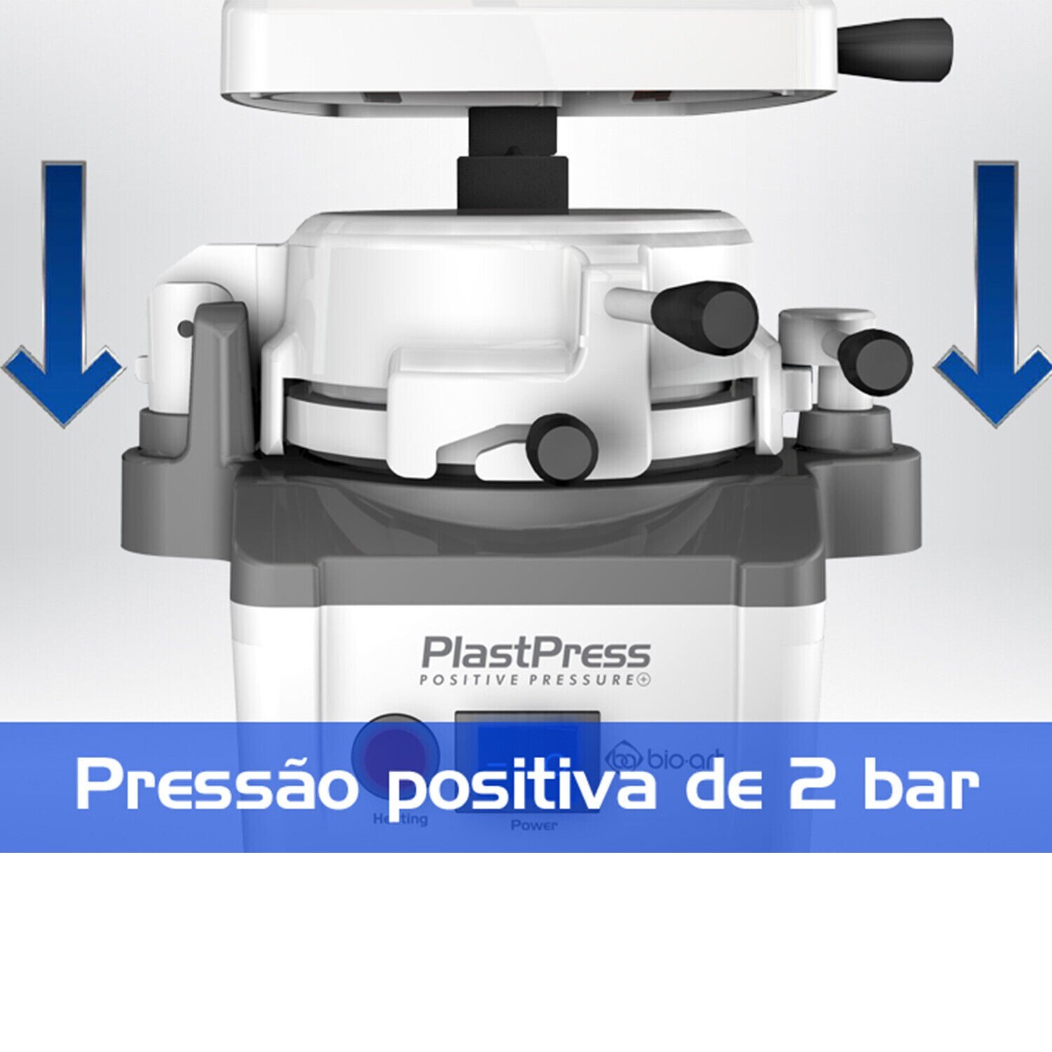 BIOART PlastPress Dental Vaccum Forming Molding Machine Made Brazil 110v