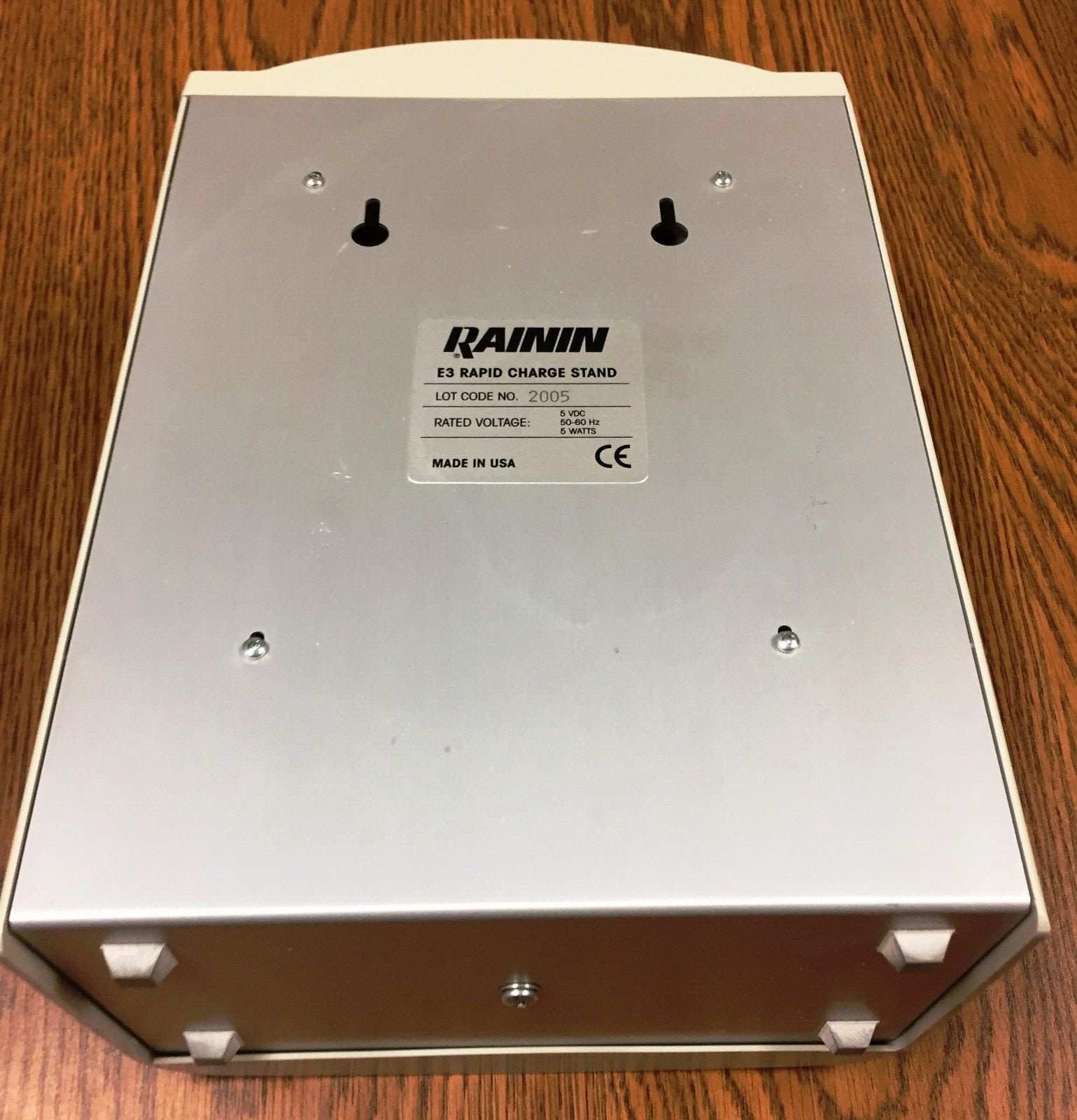 Rainin E3 Rapid Charge Stand without Power Adapter 5VDC, 50-60Hz, 5 Watts