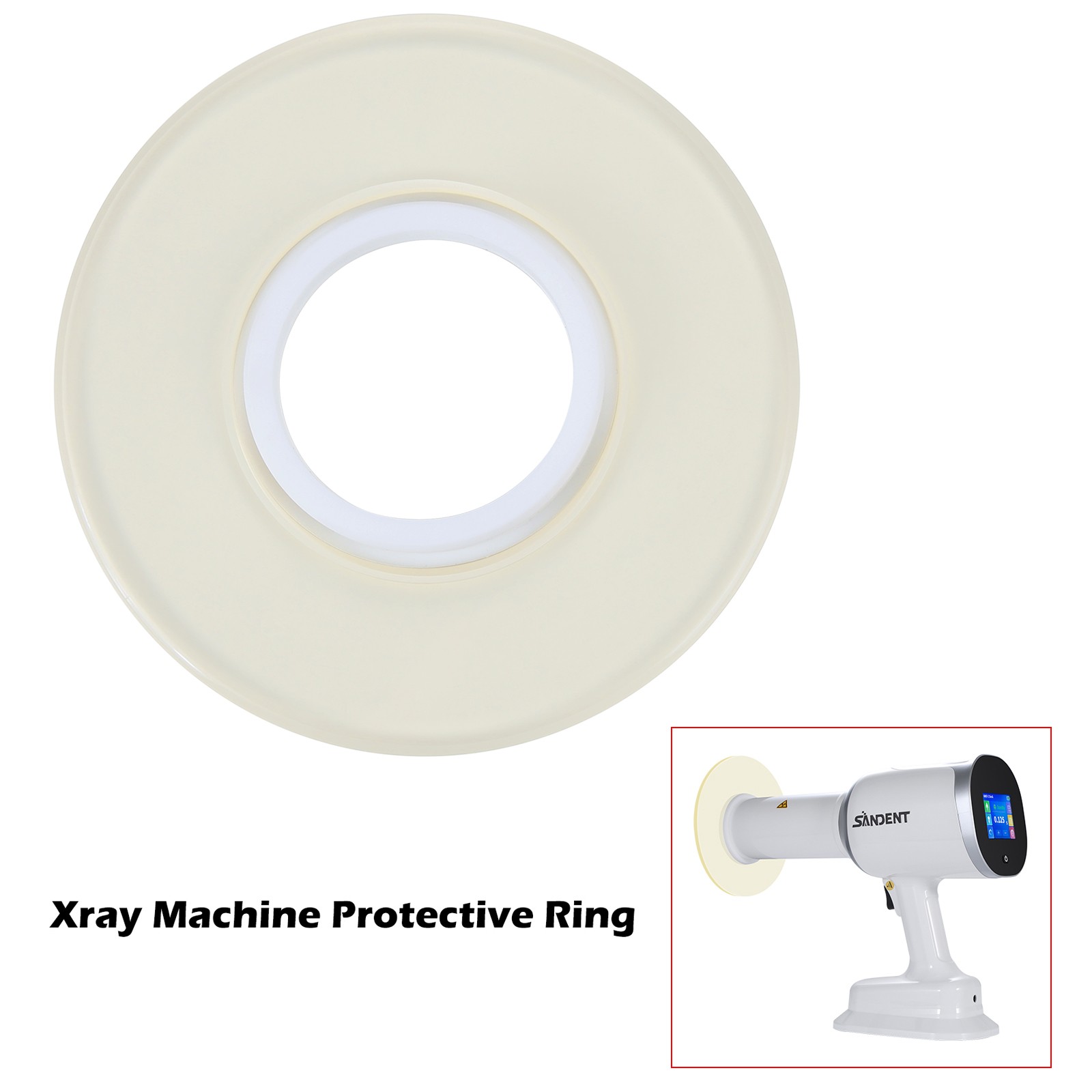 Dental Scatter Shield Ring Protective Shield for X Portable Ray Machine x2