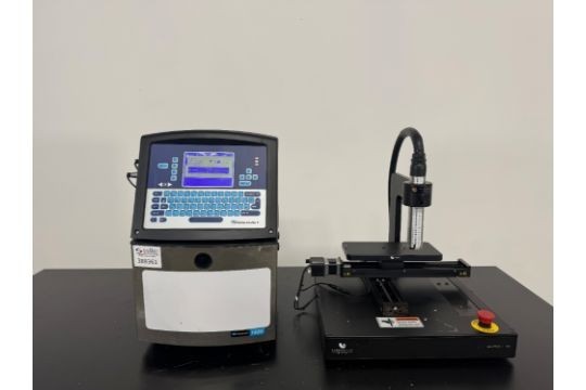 VideoJet 1520 only 4740 prints Inkjet printer w TubeWriter 360 System