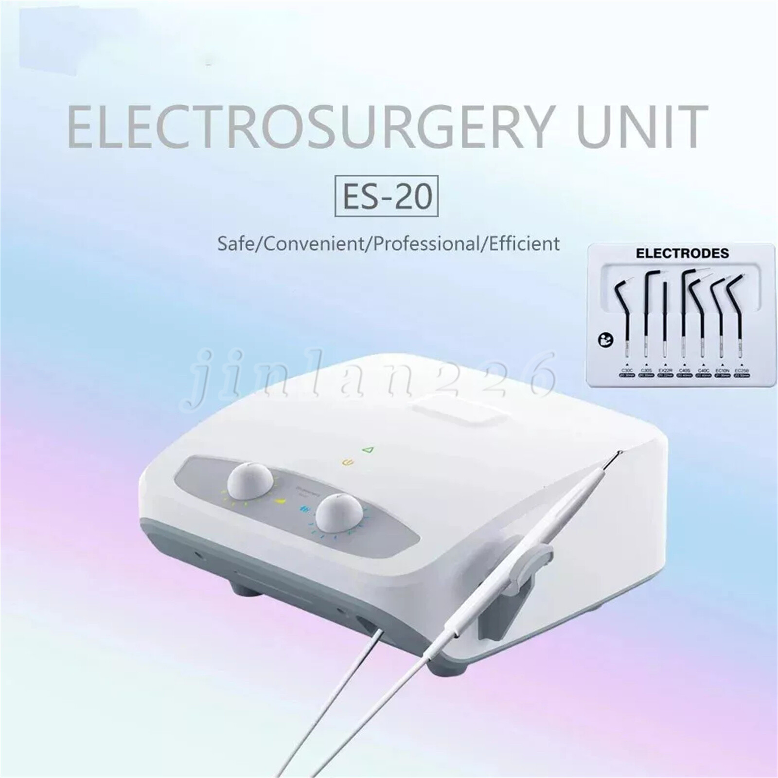 Dental Electro Electrosurgery Unit Machine High Frequency Electric w/7 Electrode
