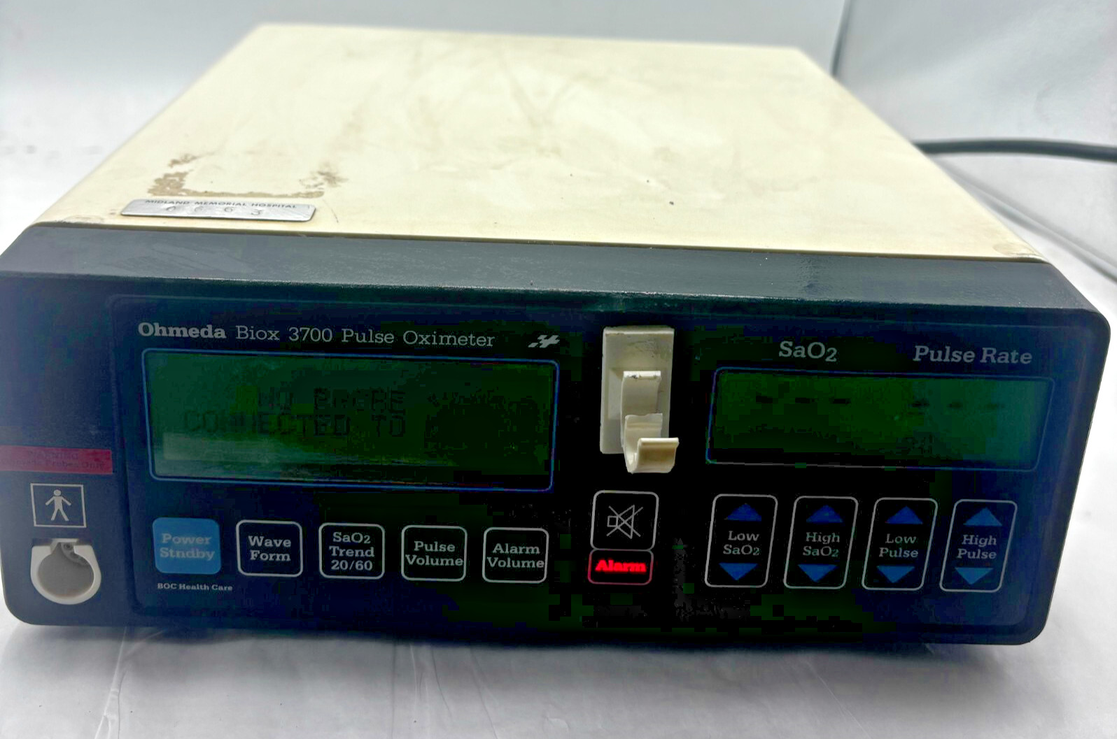 Ohmeda Biox 3700 Pulse Oximeter Patient Monitor – SpO2 & Pulse Rate ✅