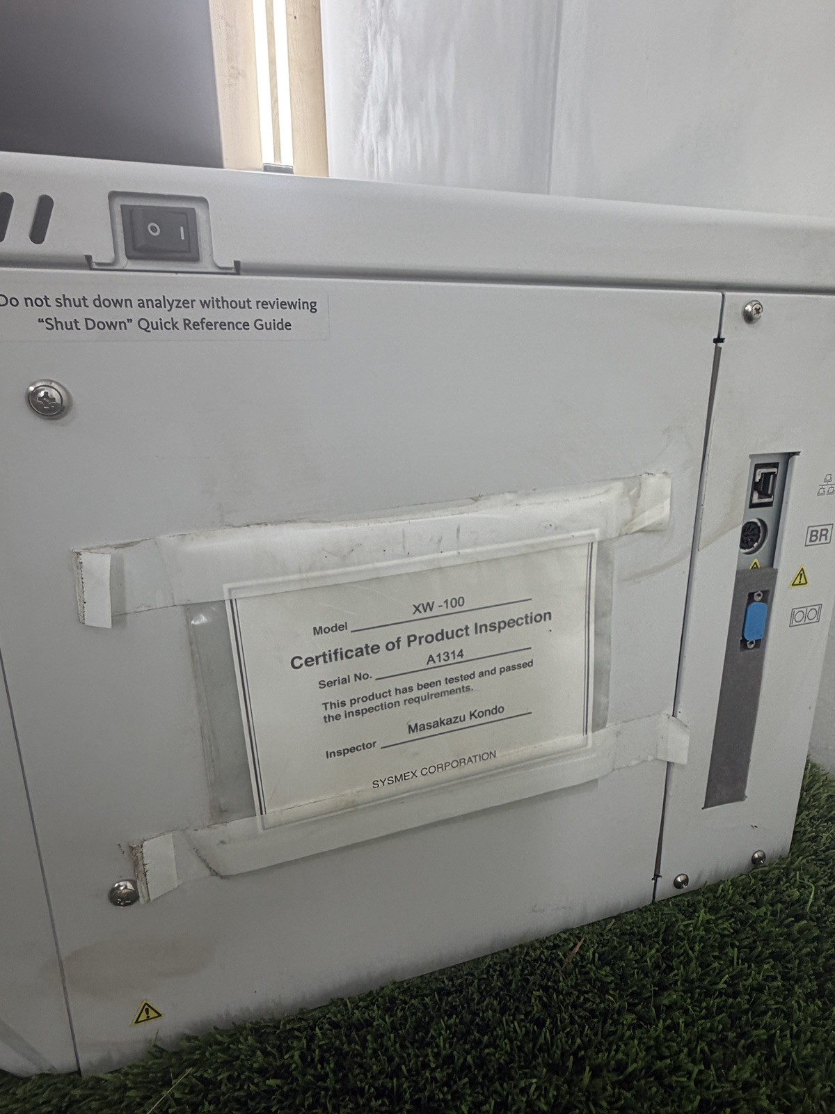 Sysmex Automatic Hematology Analyzer Blood XW-100