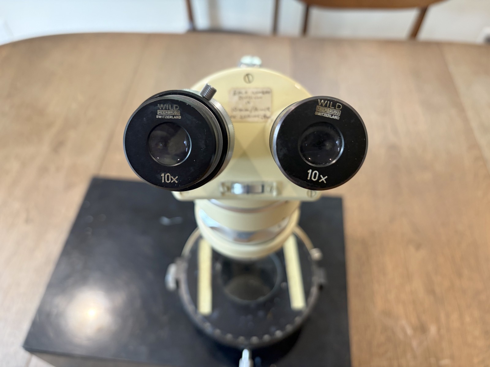 Wild Heerbrugg M5 Stereo Microscope w/ 360° Rotating Measurement Stage UW