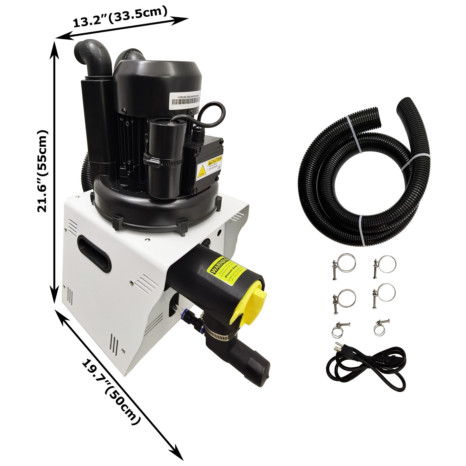 110V Dental Negative Pressure Suction Pump Vacuum Pump Suction System 450W