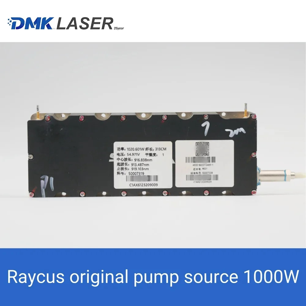Raycus MAX IPG Laser Pump Source 40-1000W Diode With 0.5M Optical Fiber For Cut