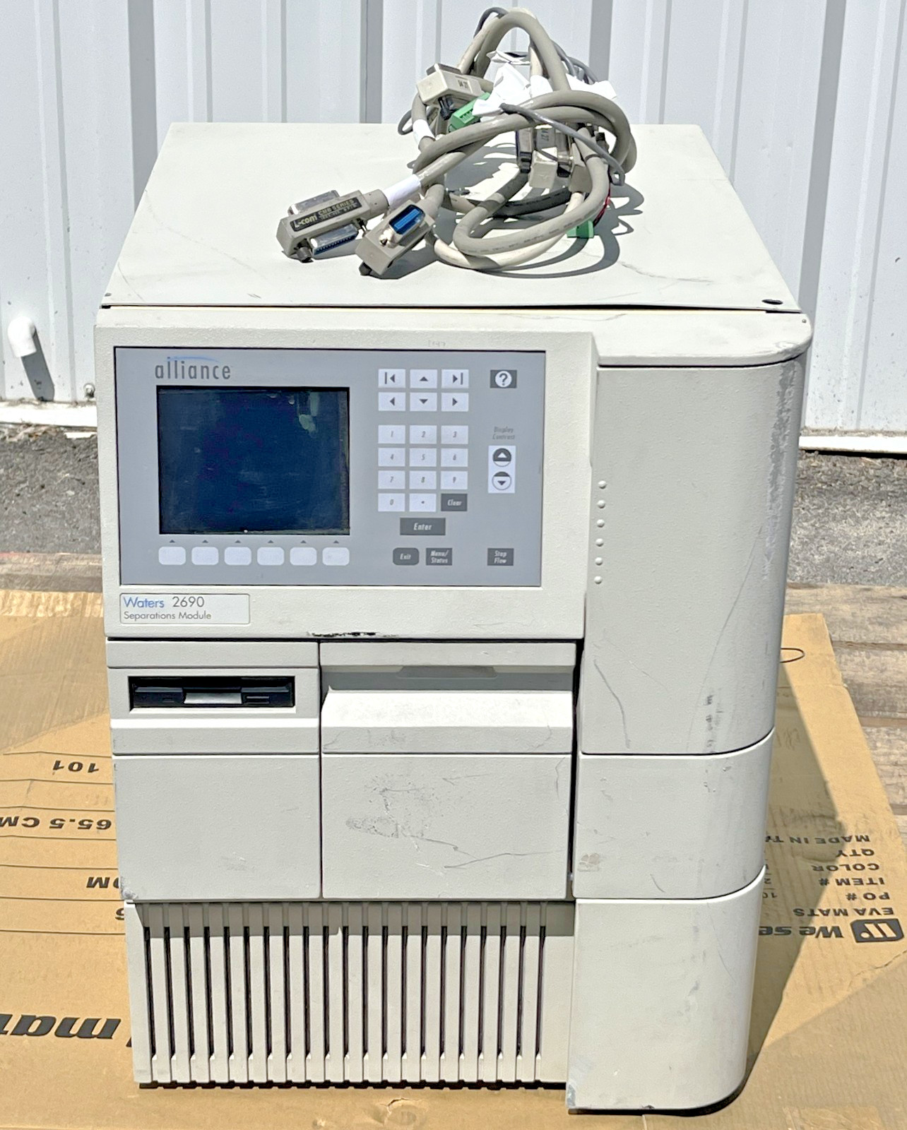 Waters Alliance 2690 HPLC Separations Module 100-240V 50/60Hz Power Tested