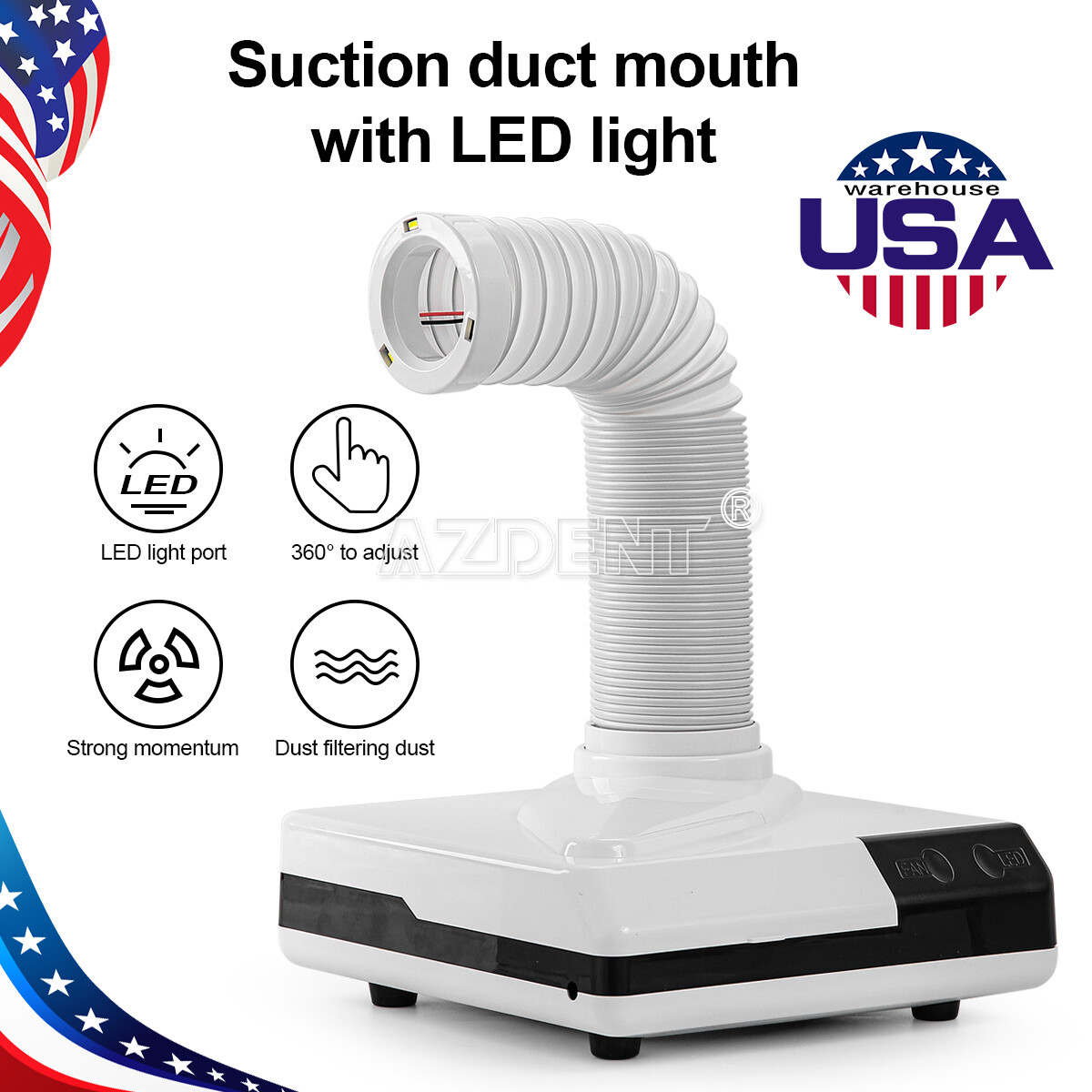 Dental Vacuum Forming Molding Machine /LED Dust Collector Suction Vacuum Cleaner