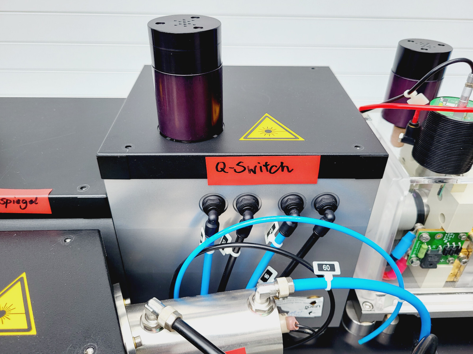 Rofin Sinar DQ x45S ND:Yag 450W 1.06µm Diode Pumped Fiber Laser Cavity