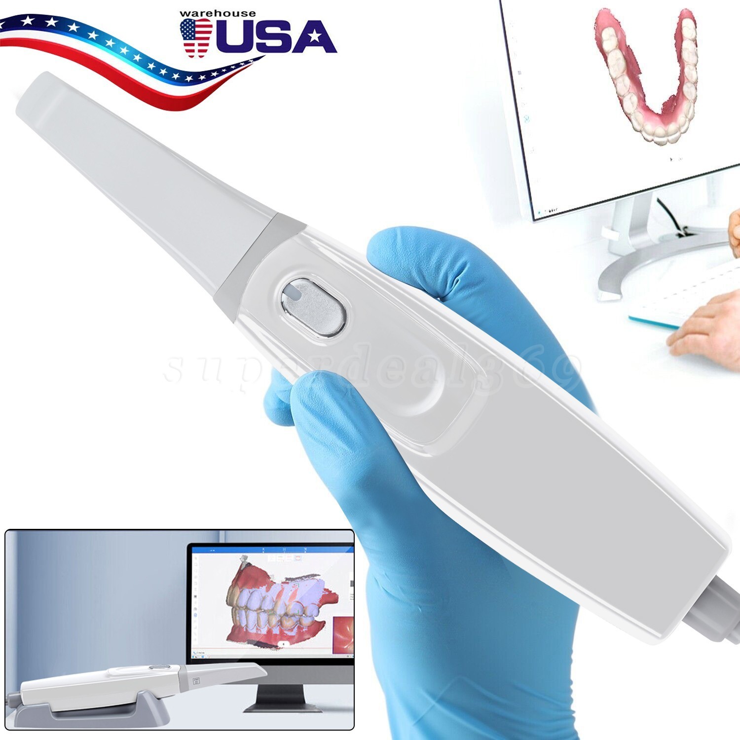 10*NSK Style Dental Latch E-Type Contra Angle Head for Slow Low Speed Handpiece