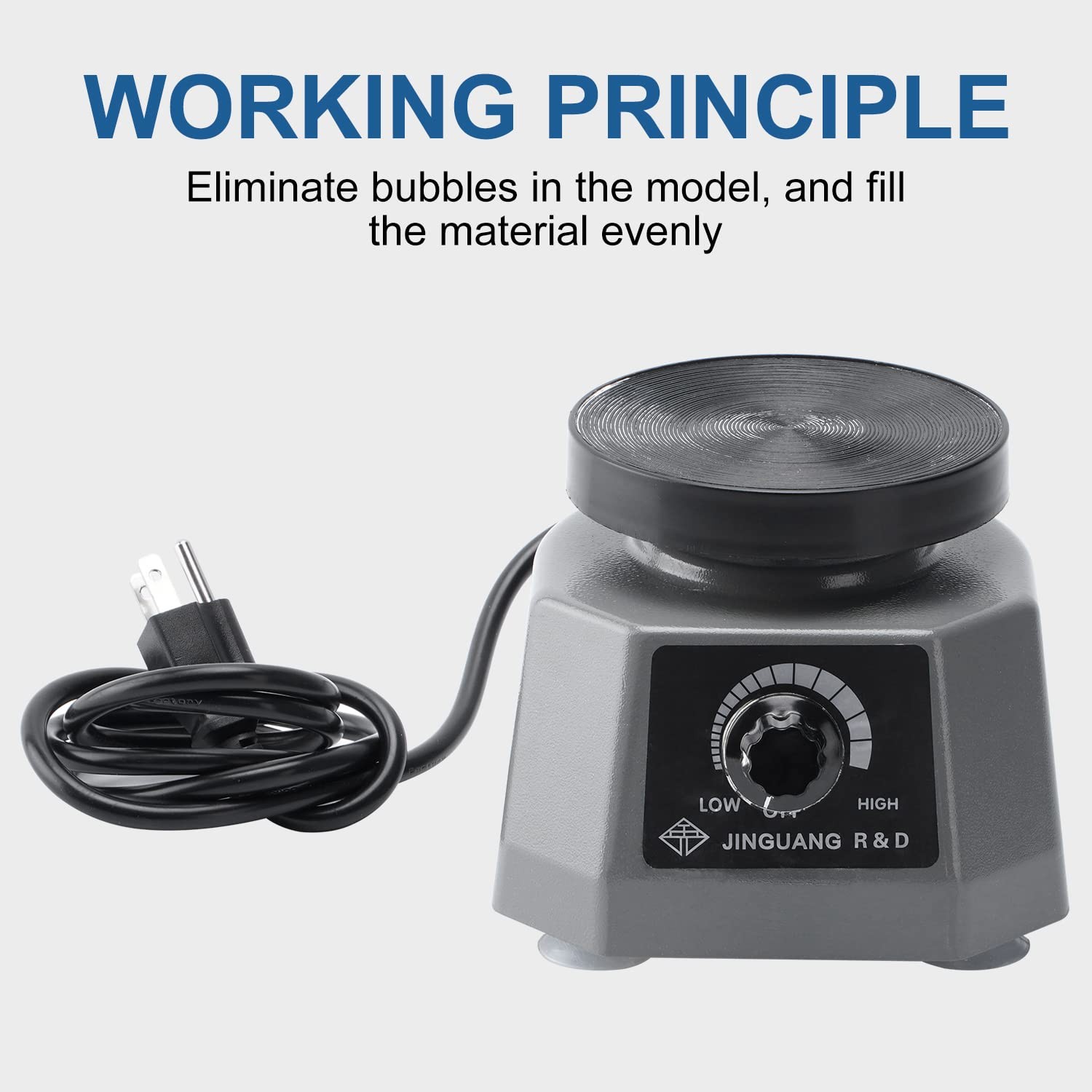 Lab Vibrator Shaker Vortex Mixer Lab Mixer 4″ Round Plaster New Orbital Shaker