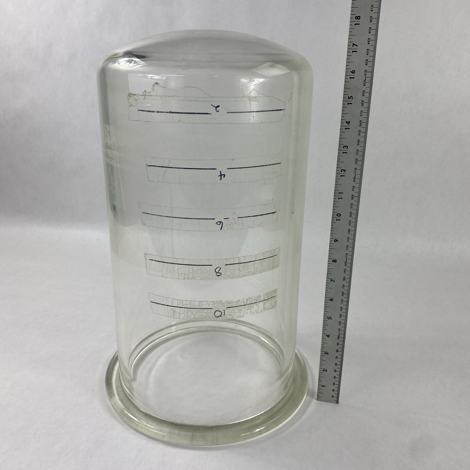 Unbranded 10000 ml Glass Vessel For Microbial Fermentation Bioreactor 10 Liter