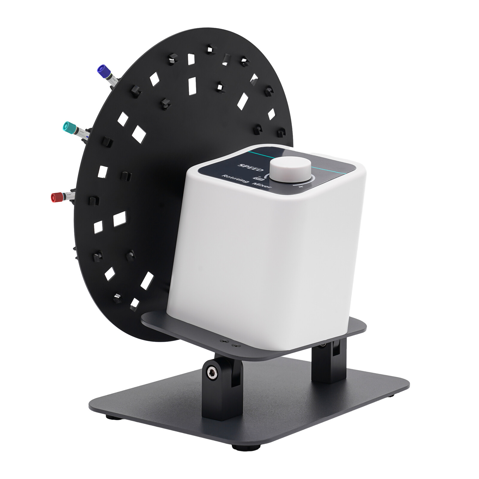 20W Rotating Tube Mixer for Lab Use, Adjustable 20-80 RPM, Compact Design