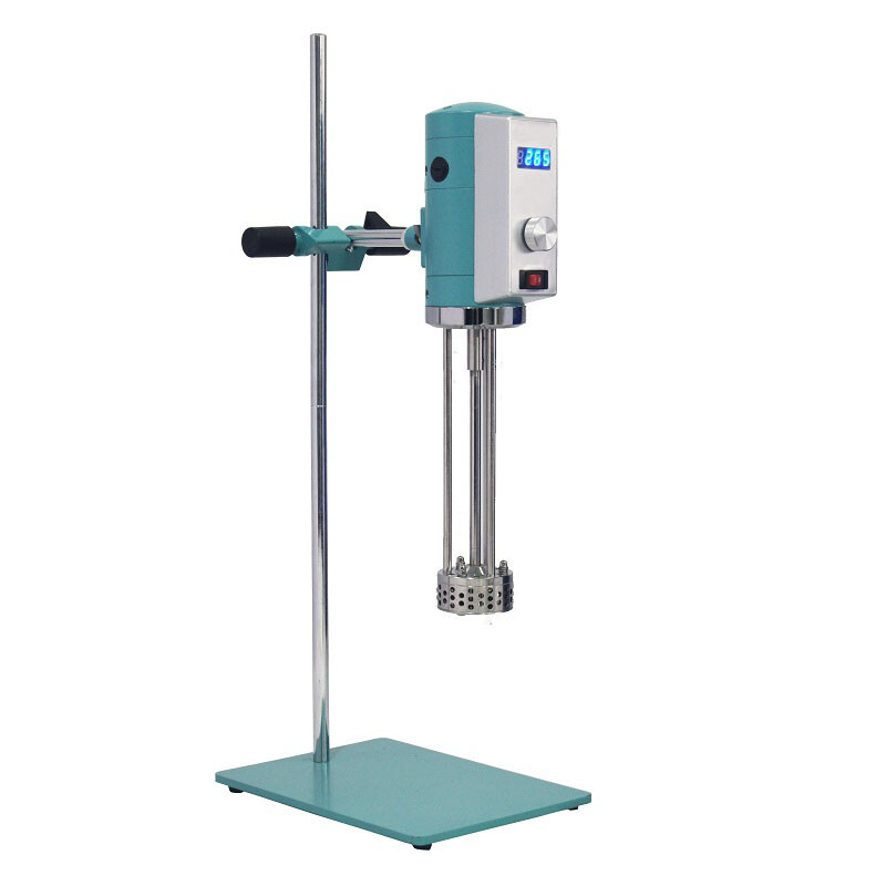 220V Digital High Speed Shear Mixer Mixing Emulsifying Machine Lab Homogenizer