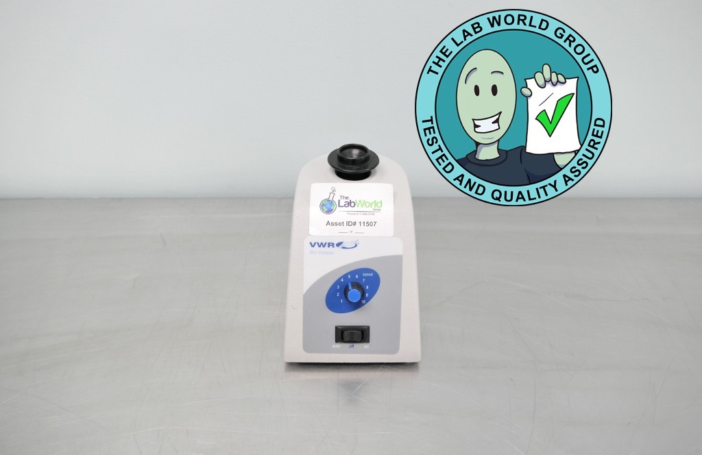 VWR Mini Vortexer with Test Tube Top TESTED with Warranty SEE VIDEO
