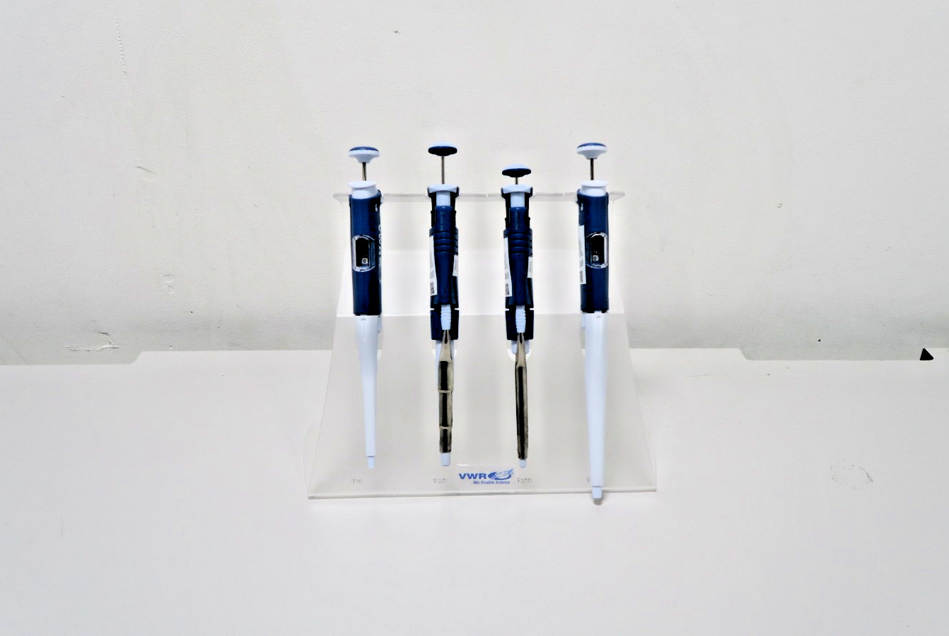 VWR Single Channel Pipettes with Stand