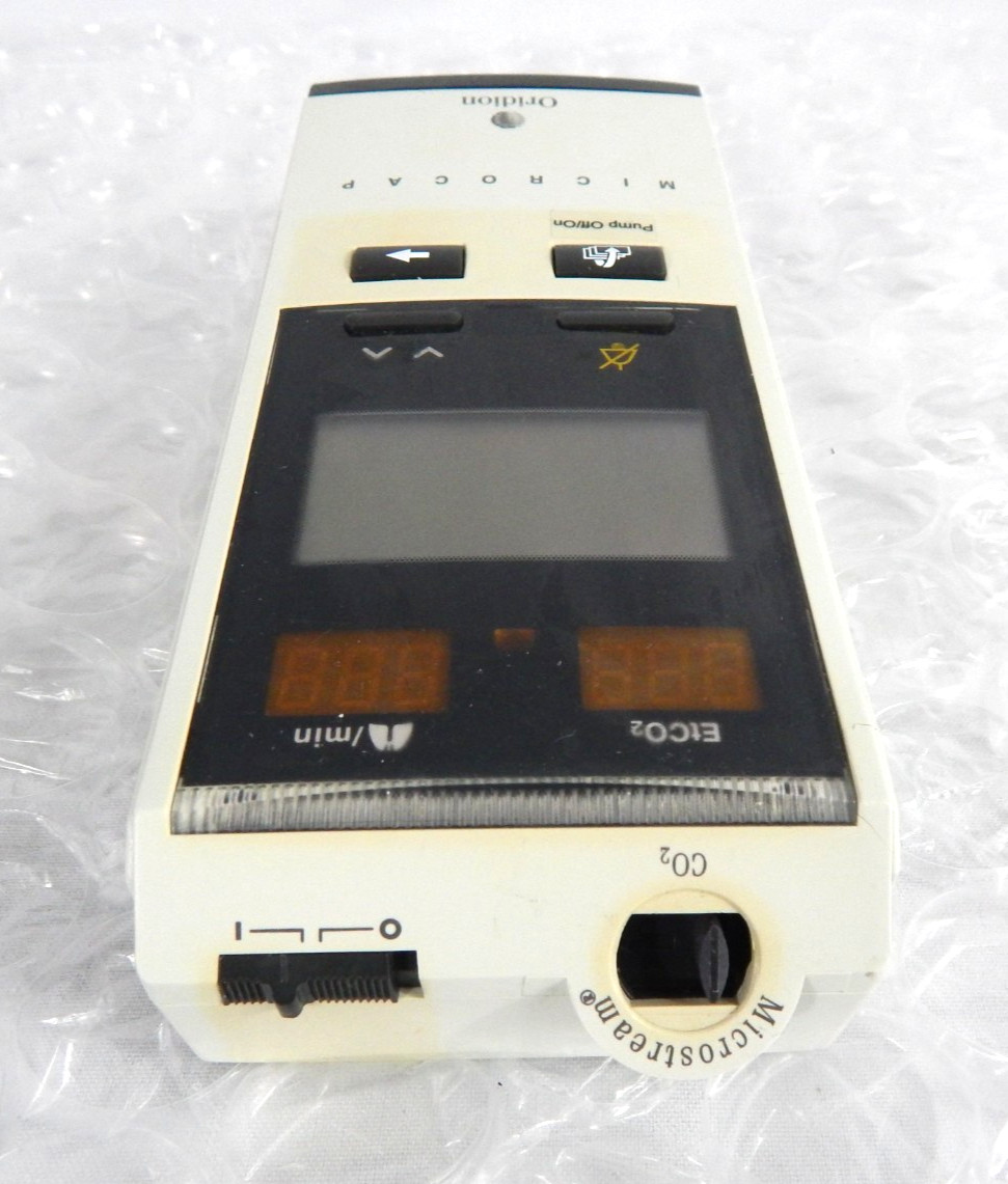 ORIDION MICROCAP HANDHELD CAPNOGRAPH S/N 451