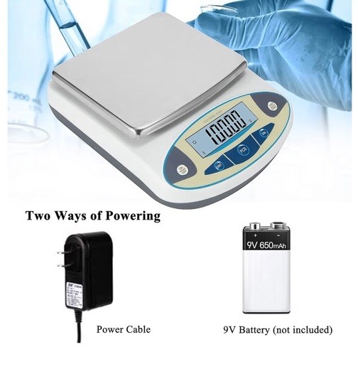 Bonvoisin Lab Scale 5000g x 0.01g High Precision Electronic Analytical Balance