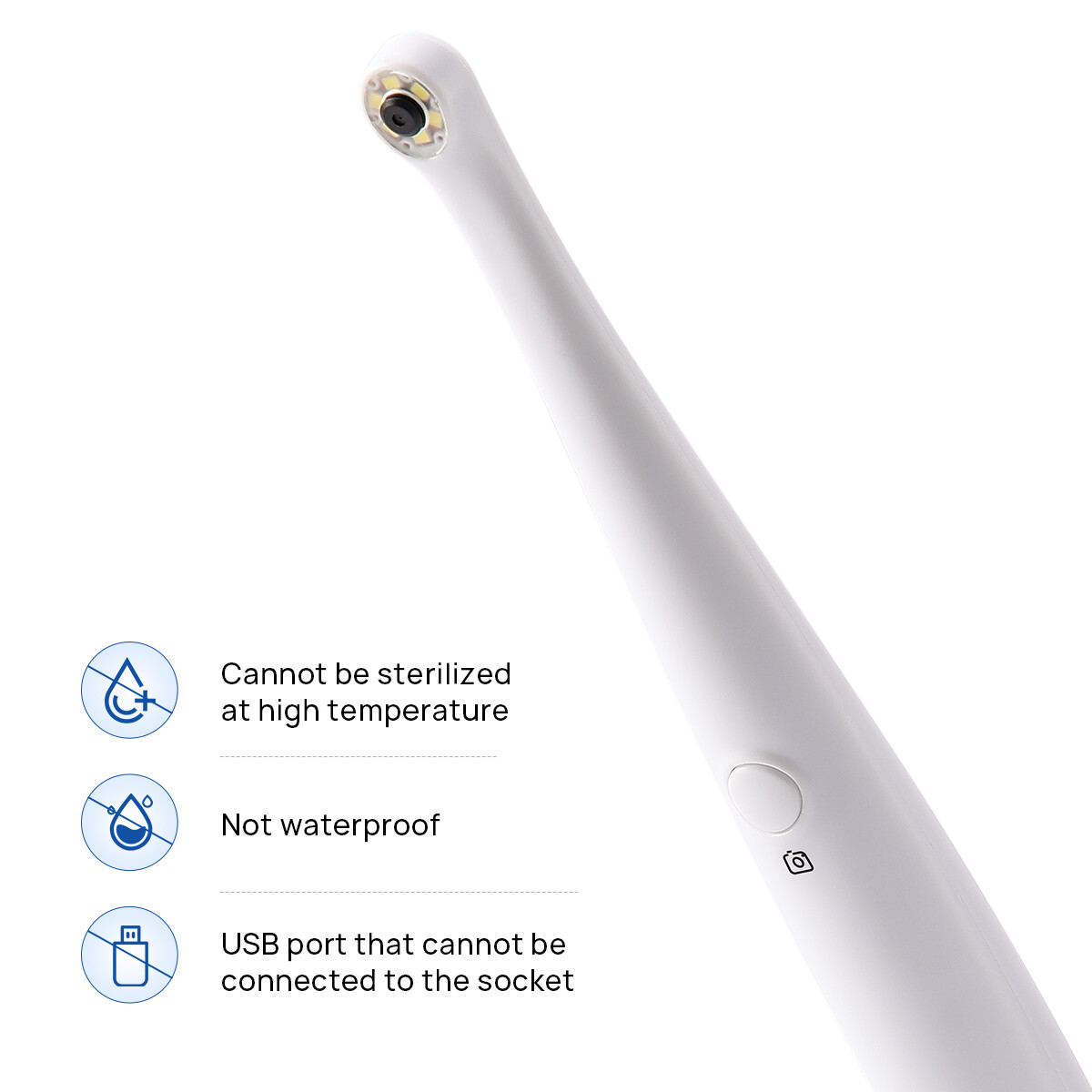 Dental Digital Intraoral Camera 6 LED lights Intra Oral Endoscope Auto-focus