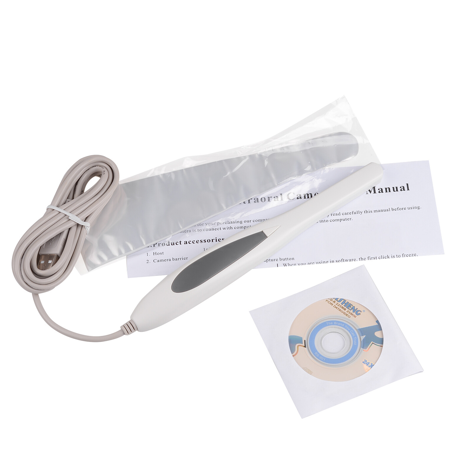 Mini Dental Wired Intraoral Camera 6pcs LED 1.3 Mega Pixels Digital Imaging Unit