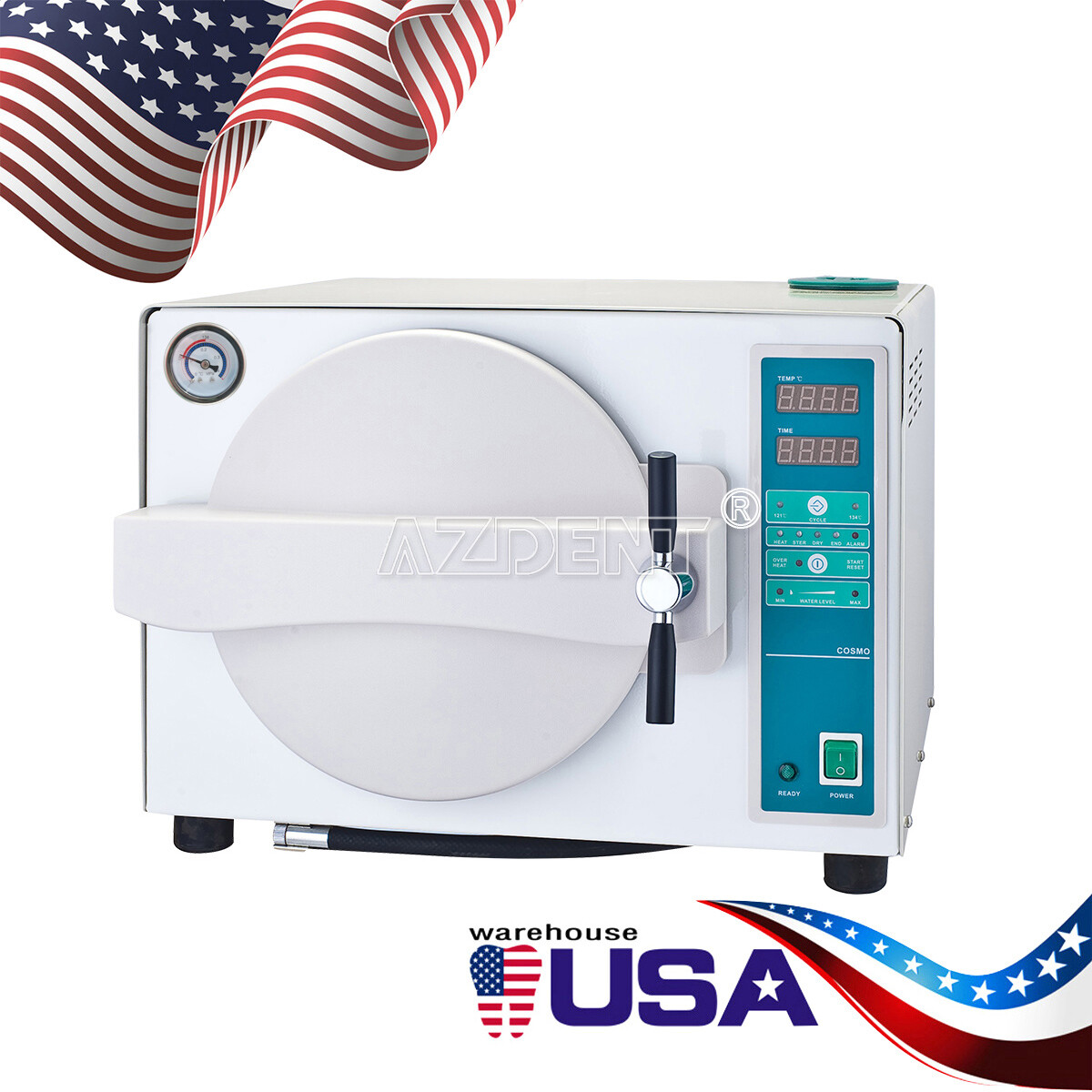 Dental Autoclave Steam Sterilizer Sterilizition / Vacuum Forming Molding Machine