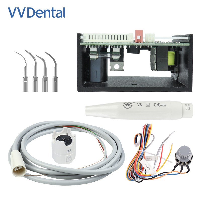 Built-in Dental Ultrasonic Piezo Scaler Handpiece Fit EMS Cavitron Woodpecker