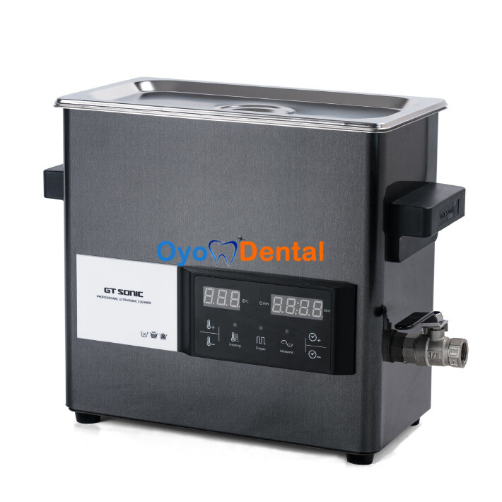 GT SONIC S Touch Panel 2L-9L Ultrasonic Cleaner 50-200W with Heater & Timer