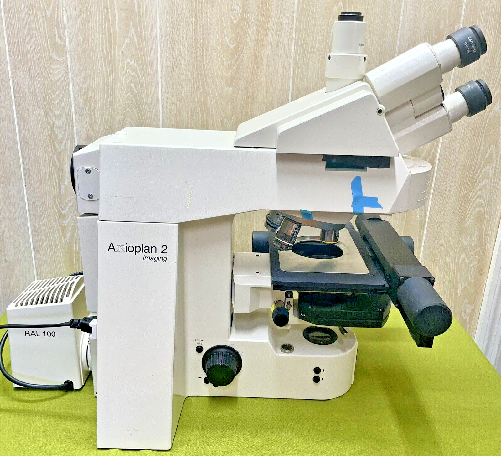 Carl Zeiss, Model Axioplan 2 Microscope, Hal 100 and a MAC5000 Control