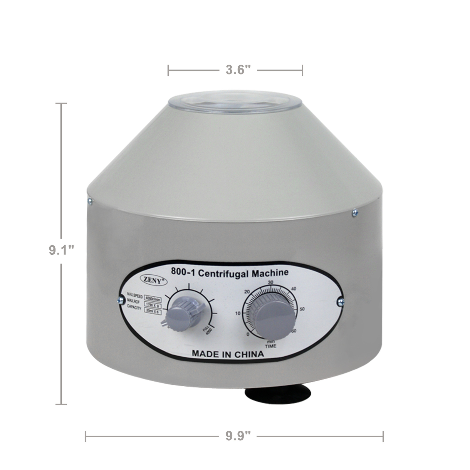 Electric Centrifuge Machine Laboratory Medical Practice 4000rpm 1435g 20 ml x 6