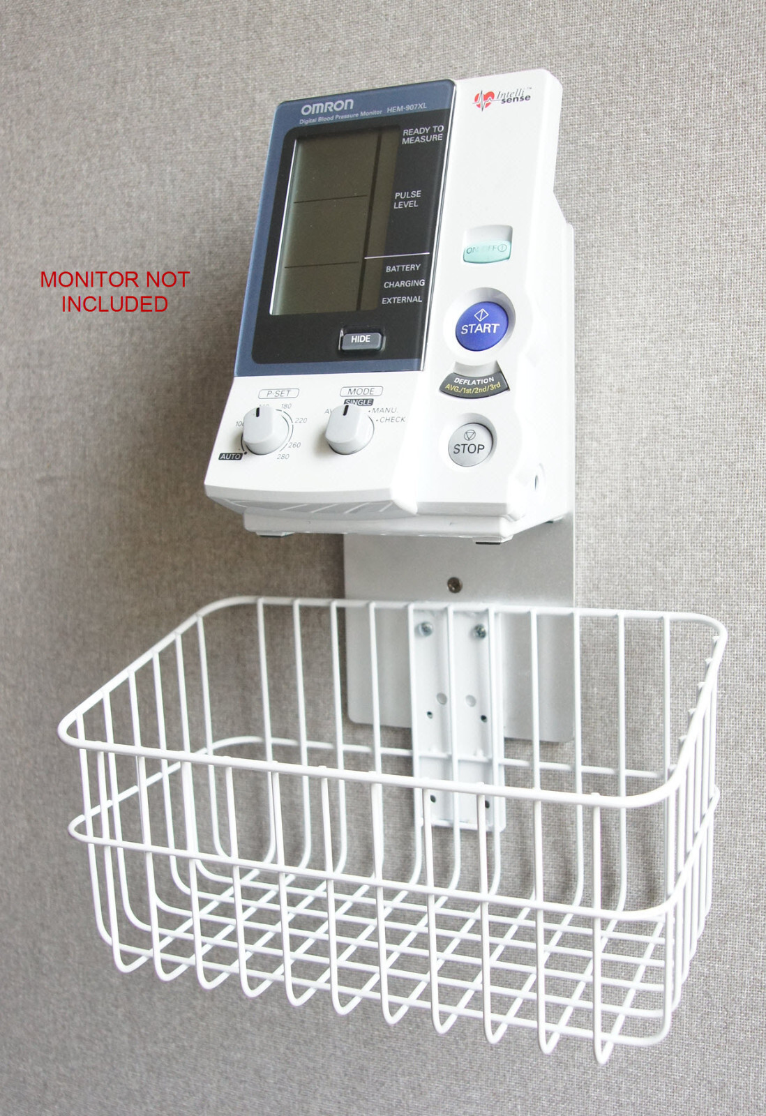Wall Mount kit for Omron OMRON Intellisense HEM-907XL NIBP Monitor
