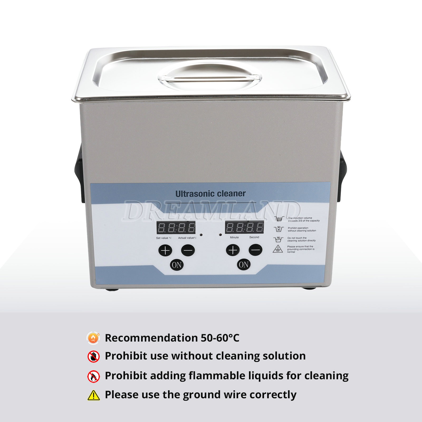 10x Dental Mouth Mirror Front Surface Double Examination Mirror MX